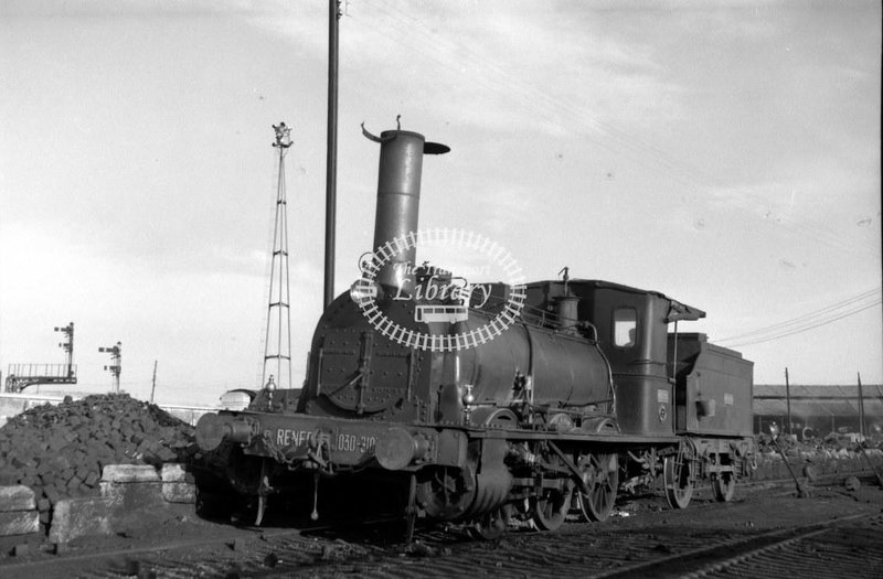 1367 RENFE Spanish Railways Steam Locomotive Class 30 030 2107  at Madrid Delicias in 1956 - 24-05-1956 - Lawrie Marshall.jpg