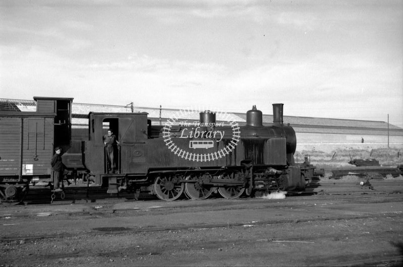 1365 RENFE Spanish Railways Steam Locomotive Class 40 040 0212  at Madrid Delicias in 1956 - 24-05-1956 - Lawrie Marshall.jpg