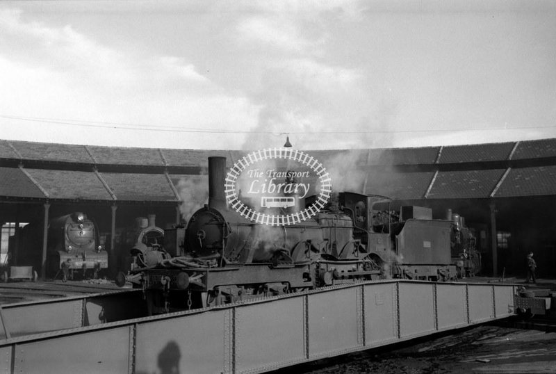 1363 RENFE Spanish Railways Steam Locomotive Class 220 220 2005  at Madrid Delicias in 1956 - 24-05-1956 - Lawrie Marshall.jpg