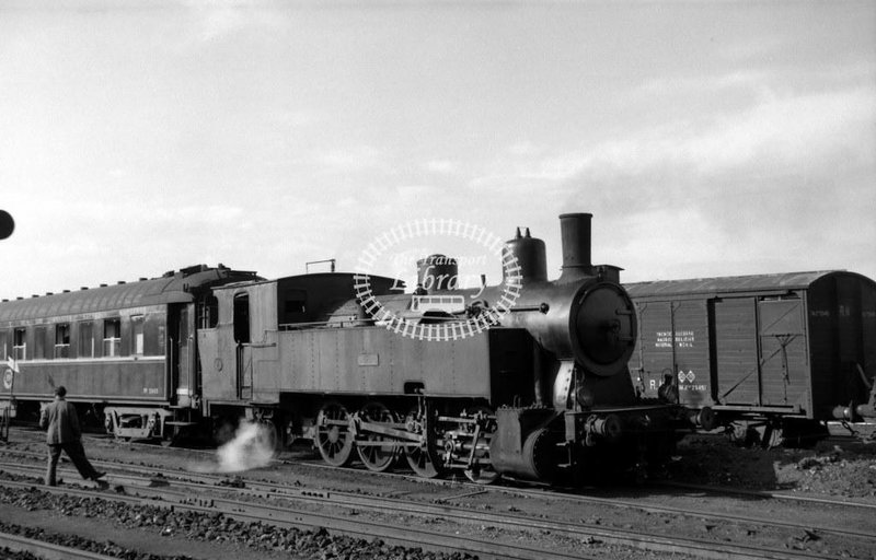 1362 RENFE Spanish Railways Steam Locomotive Class 41 041 0201  at Madrid Delicias in 1956 - 24-05-1956 - Lawrie Marshall.jpg