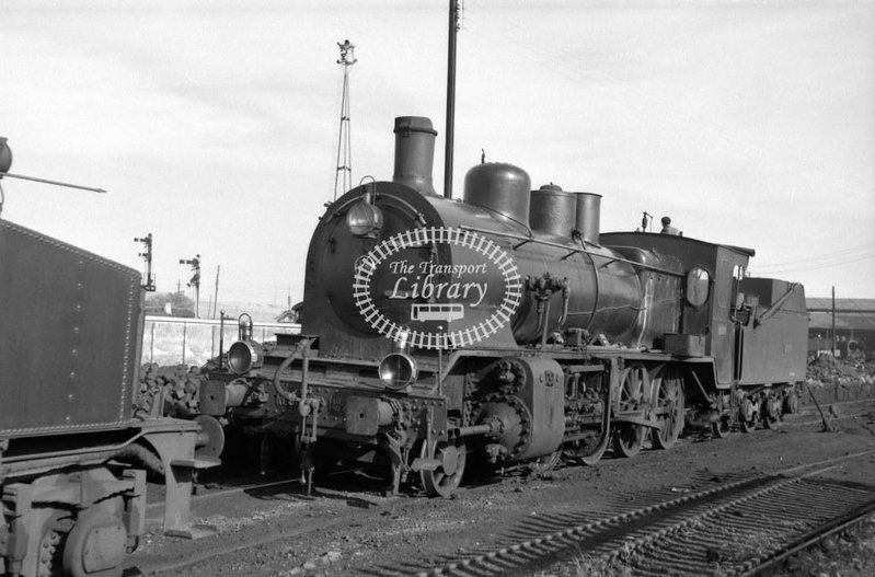 1358 RENFE Spanish Railways Steam Locomotive Class 140 140 2106  at Madrid Delicias in 1956 - 24-05-1956 - Lawrie Marshall.jpg