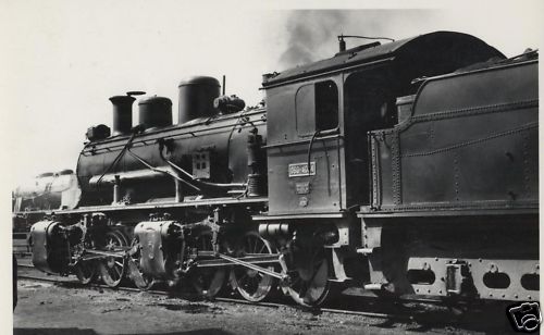 RENFE Spanish Railways Steam Loco 060 4004 1960s Photo.jpg