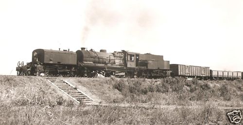 LARGER PHOTO SPAIN RENFE Garrett Steam locomotive 1960s.jpg