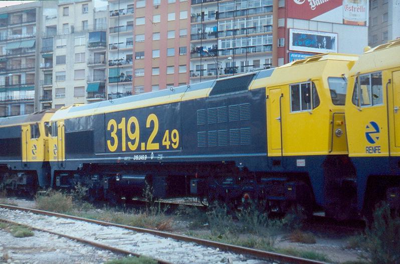 319-249-9 sin estrenar Vía 19 Valencia-Tº 23-09-1994.JPG