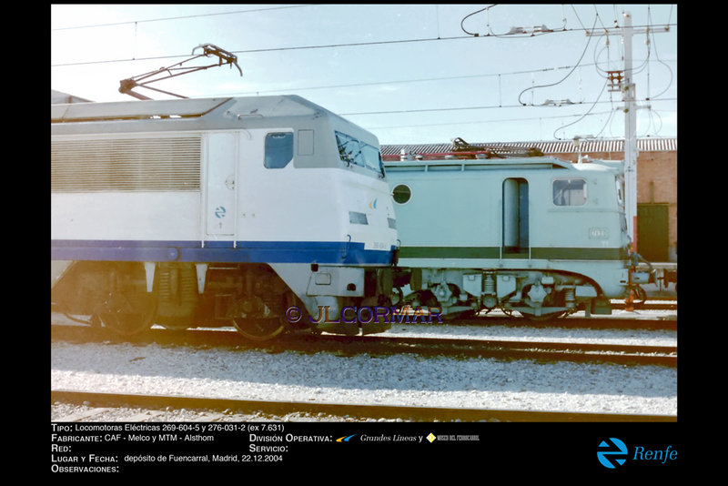 RENFE - Grandes Líneas y Museo del Ferrocarril - 269-604 y 276-031, Fuencarral.jpg